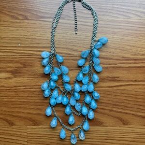 Blue and Silver Necklace